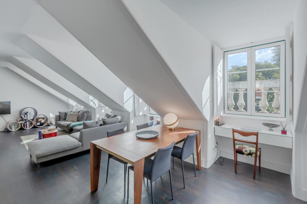 Principe Real Charming Garden View Flat At The Heart Of Lisbon公寓 外观 照片